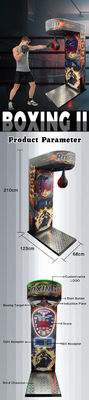 Adults Indoor Electronic Boxing Punch Sports Game Machine Coin Operated