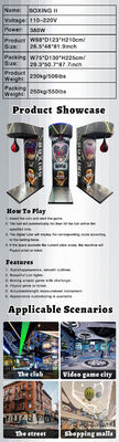 Adults Indoor Electronic Boxing Punch Sports Game Machine Coin Operated