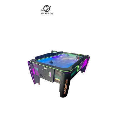 Air Hockey Table Sports Game Machine Square Cube Coin Operated Air Hockey Game Machine