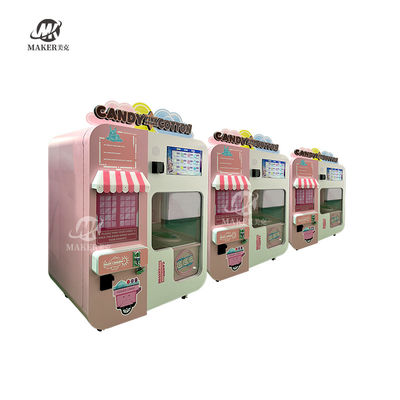 Fairy Commercial Floss Cotton Candy Vending Machine Full Automatic 3000W