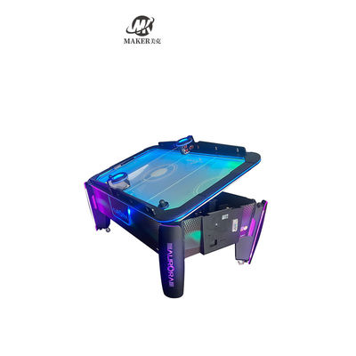 Air Hockey Table Sports Game Machine Square Cube Coin Operated Air Hockey Game Machine