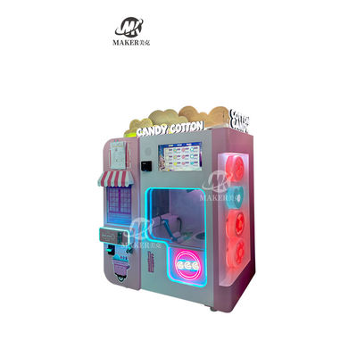 Fairy Commercial Floss Cotton Candy Vending Machine Full Automatic 3000W