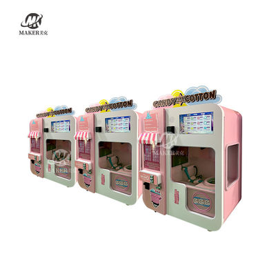 Fairy Commercial Floss Cotton Candy Vending Machine Full Automatic 3000W