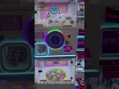 좋은 품질의 아이 동전 작동 장난감 손톱 크레인 게임 기계